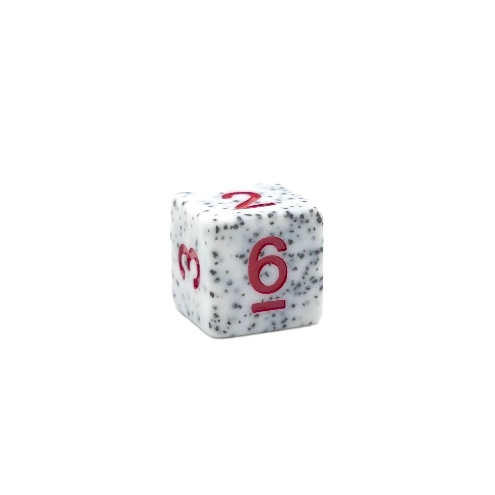 Alabaster Malphite - 7 Piece DnD Dice Set | Acrylic RPG Gaming Dice - Image 5
