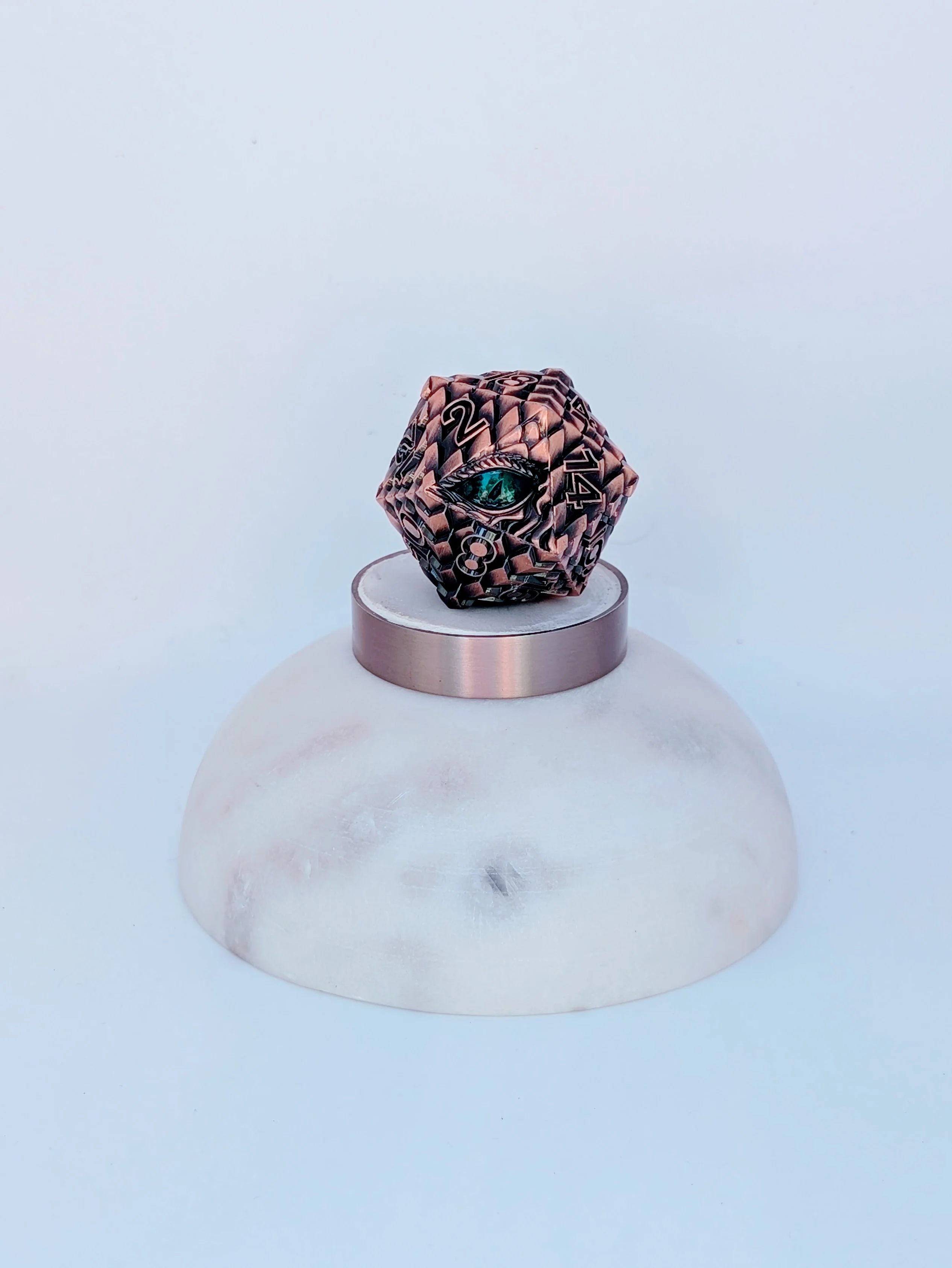 Ansur's Gaze - D20 Chonk | Metal RPG Gaming Dice - Image 3