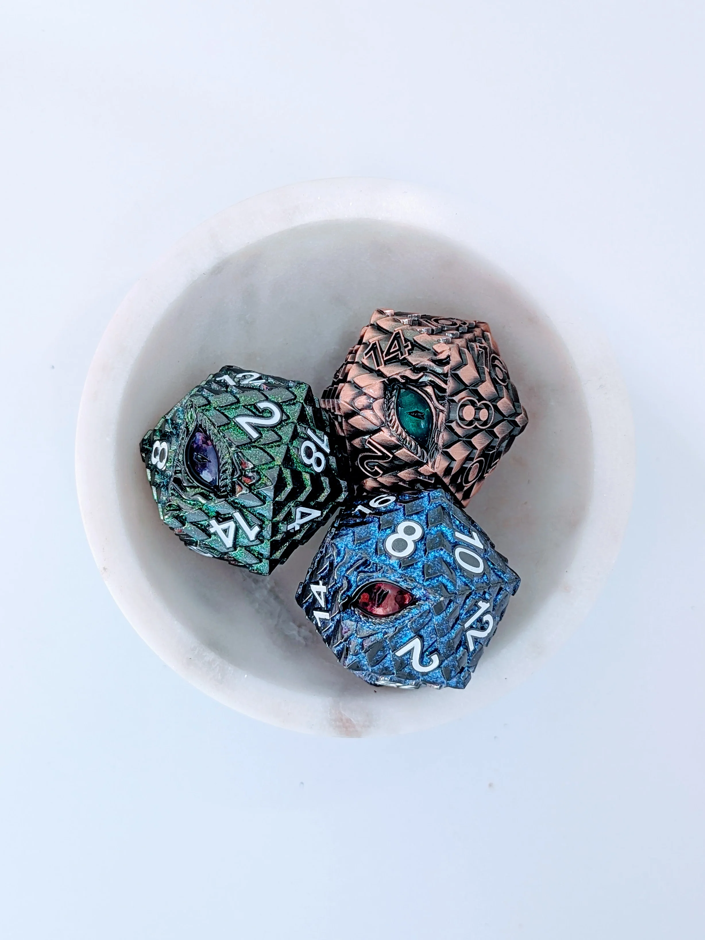 Venomfang's Gaze - Giant D20 Chonk | Metal RPG Gaming Dice - Image 5