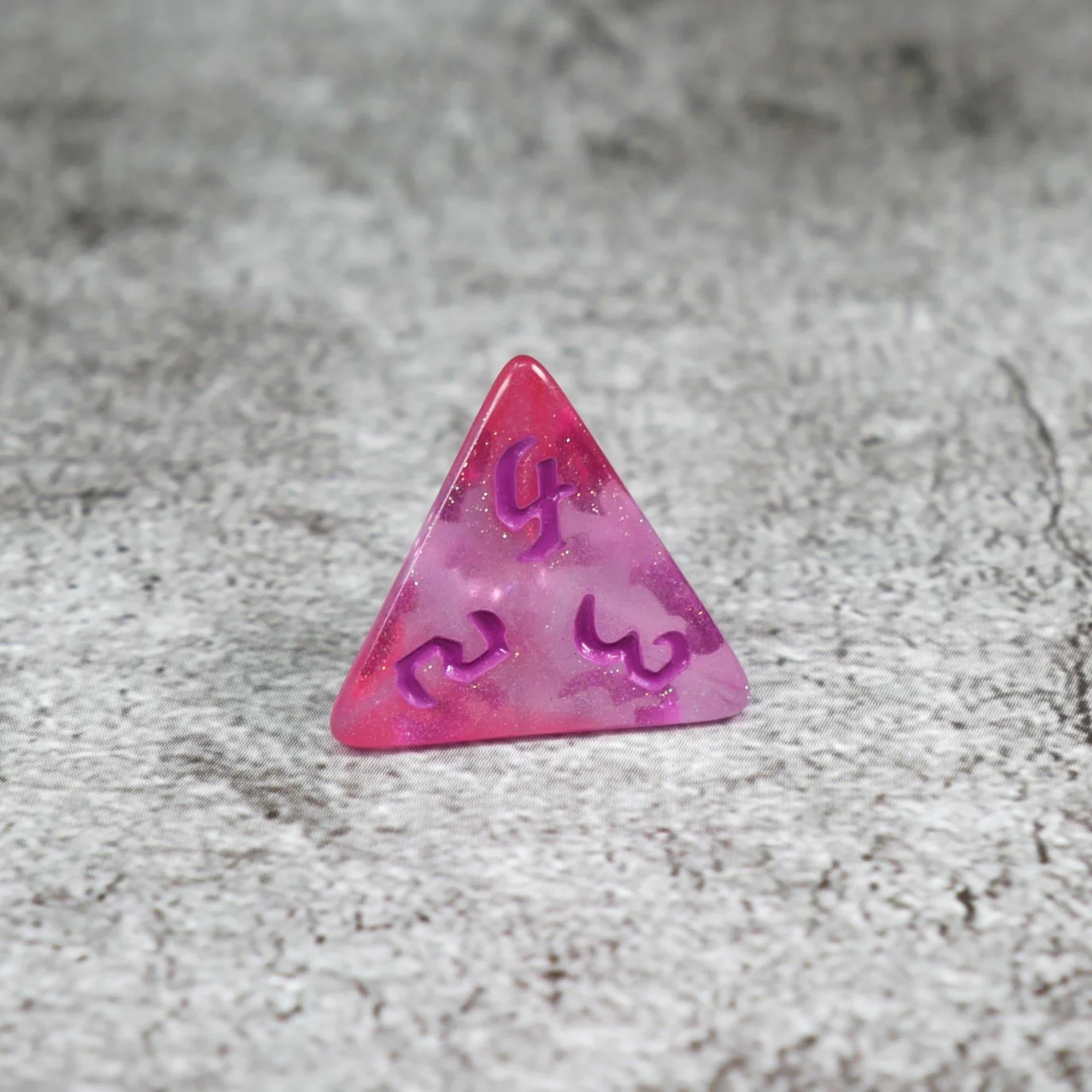 Beelzebear's Bauble - 7 Piece DnD Dice Set | Acrylic RPG Gaming Dice - Image 8