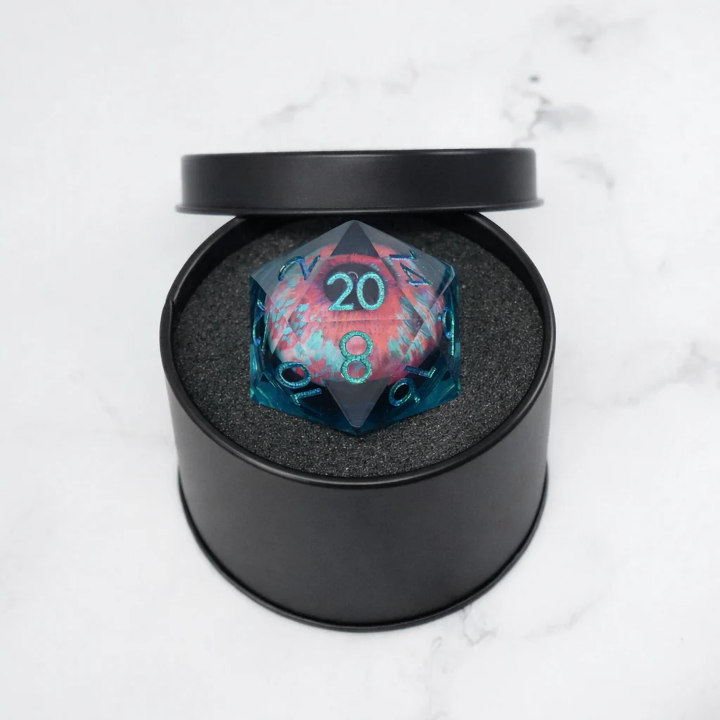 Cthulhu's Eye | Giant D20 Moving Eye DnD Dice | Acrylic RPG Gaming Dice - Image 8