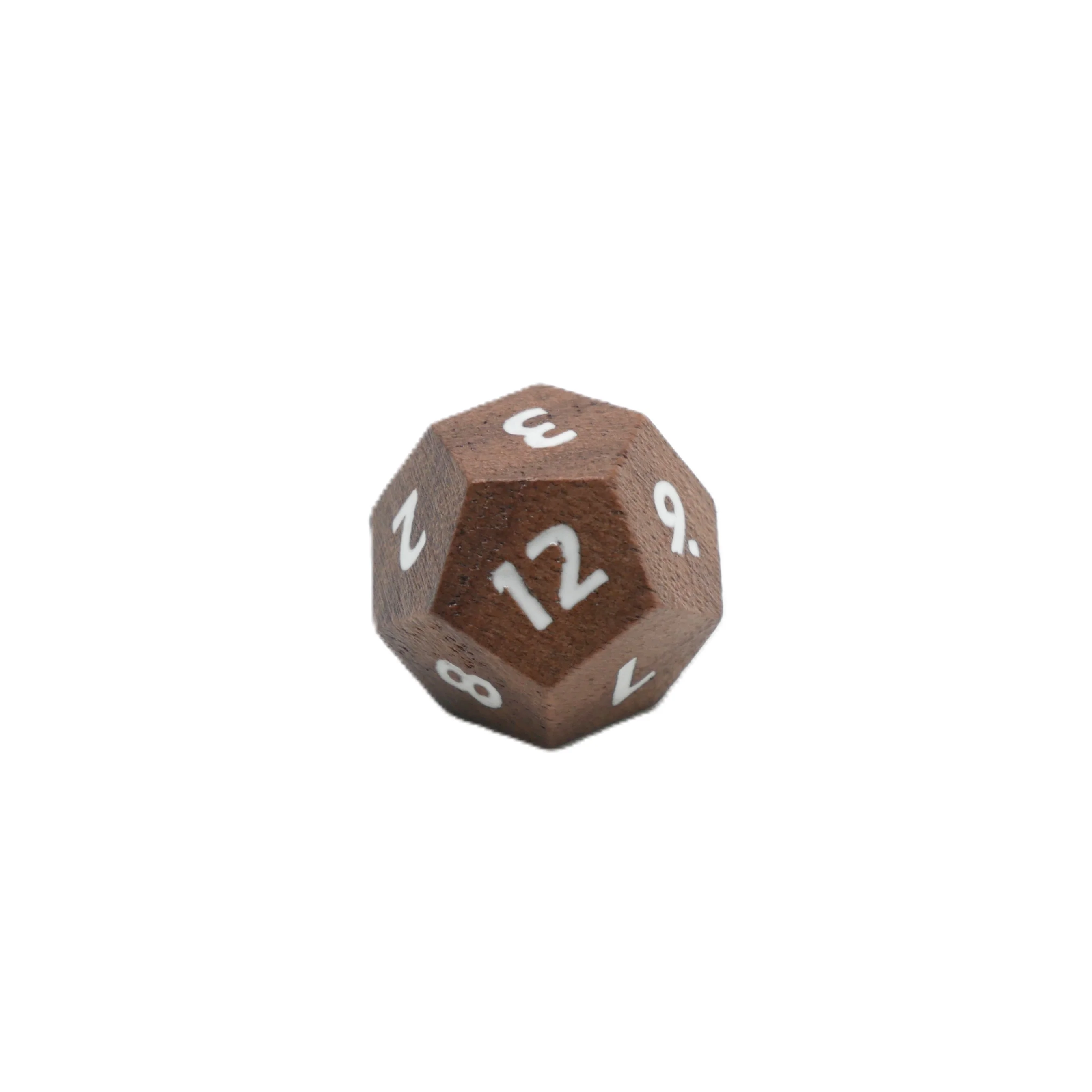 Deku Seed- 7 Piece DnD Dice Set | Wood RPG Gaming Dice - Image 11