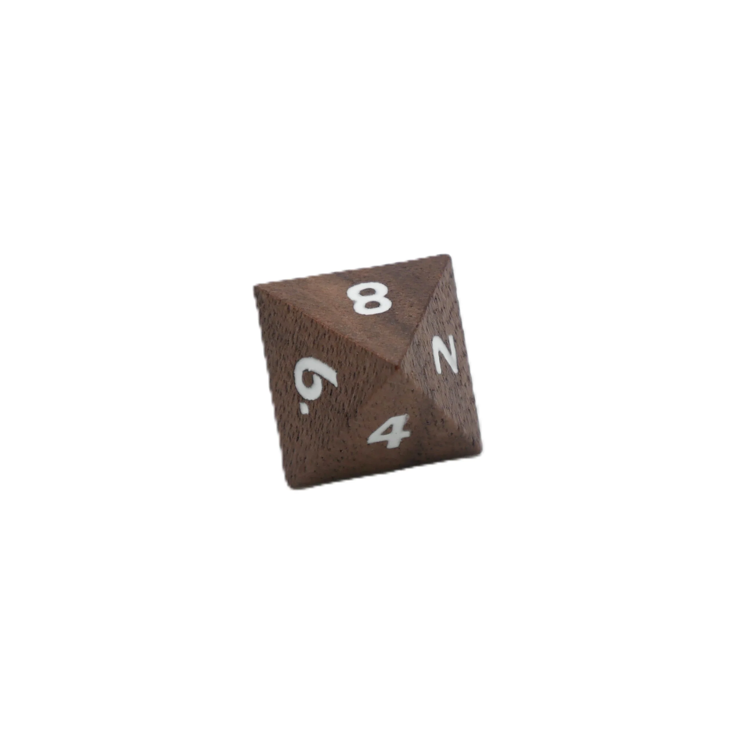 Deku Seed- 7 Piece DnD Dice Set | Wood RPG Gaming Dice - Image 8