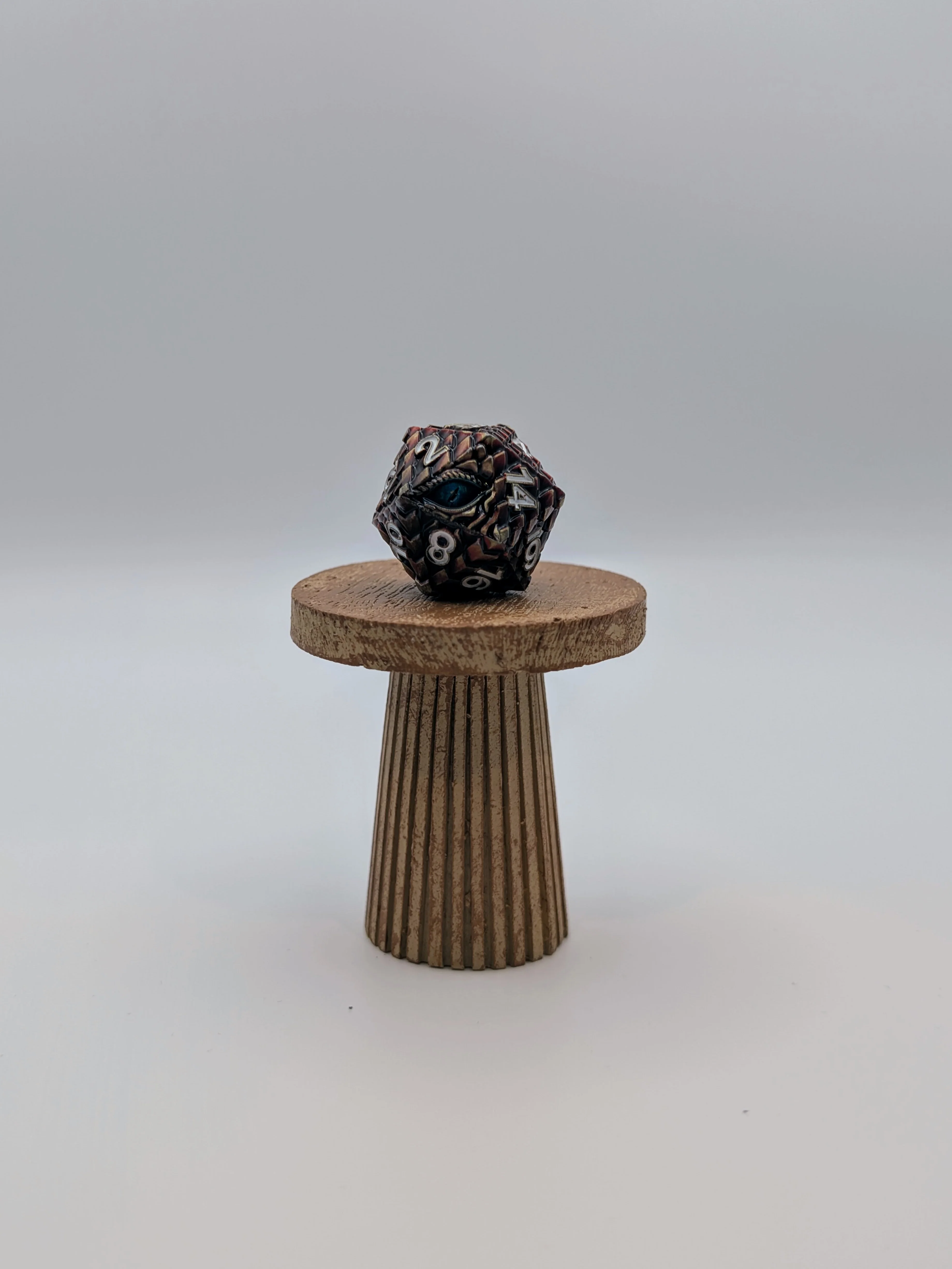 Ansur's Gaze - 7 Piece DnD Dice Set | Metal RPG Gaming Dice - Image 4