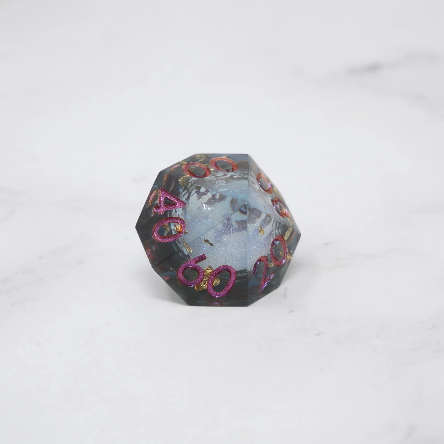 Elixir of Liquid Death - 7 Piece Liquid Core DnD Dice Set | Acrylic RPG Gaming Dice - Image 10