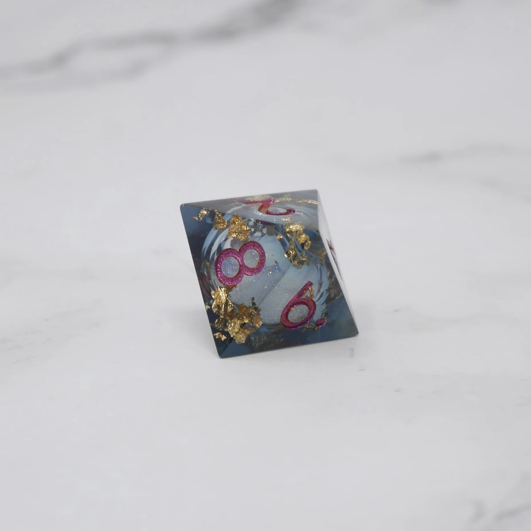 Elixir of Liquid Death - 7 Piece Liquid Core DnD Dice Set | Acrylic RPG Gaming Dice - Image 6
