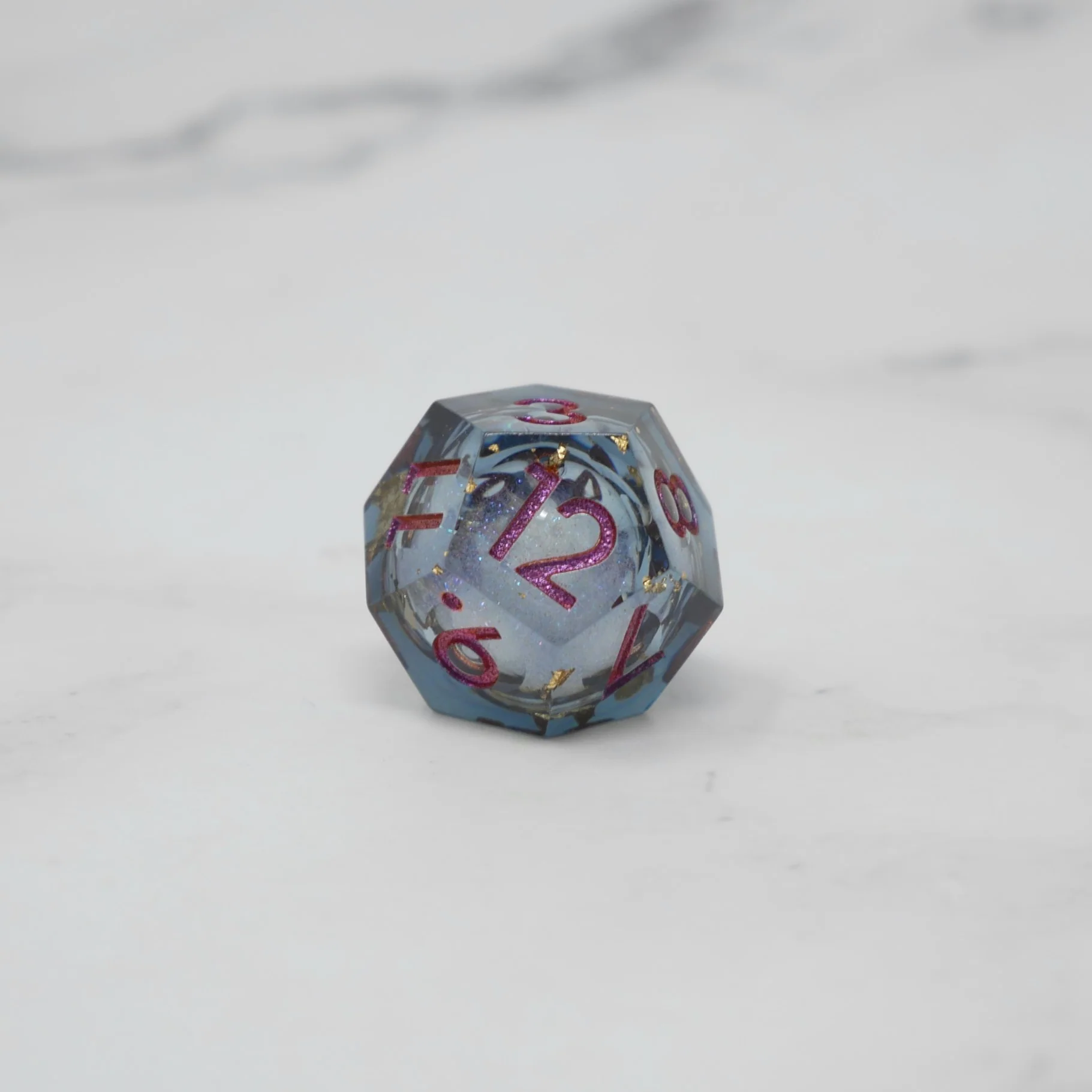 Elixir of Liquid Death - 7 Piece Liquid Core DnD Dice Set | Acrylic RPG Gaming Dice - Image 8