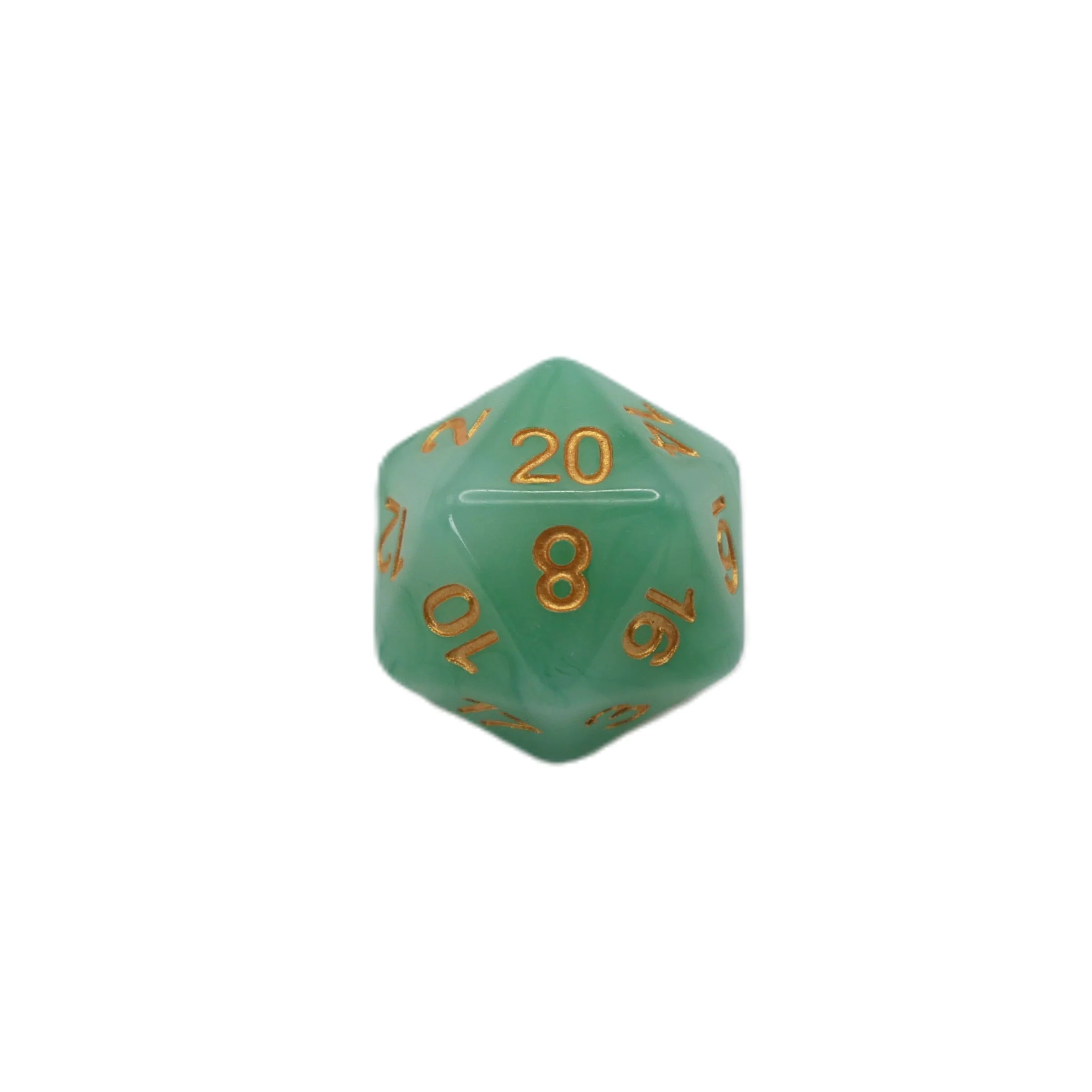 Greener Pastures - 7 Piece DnD Dice Set | Acrylic RPG Gaming Dice - Image 2