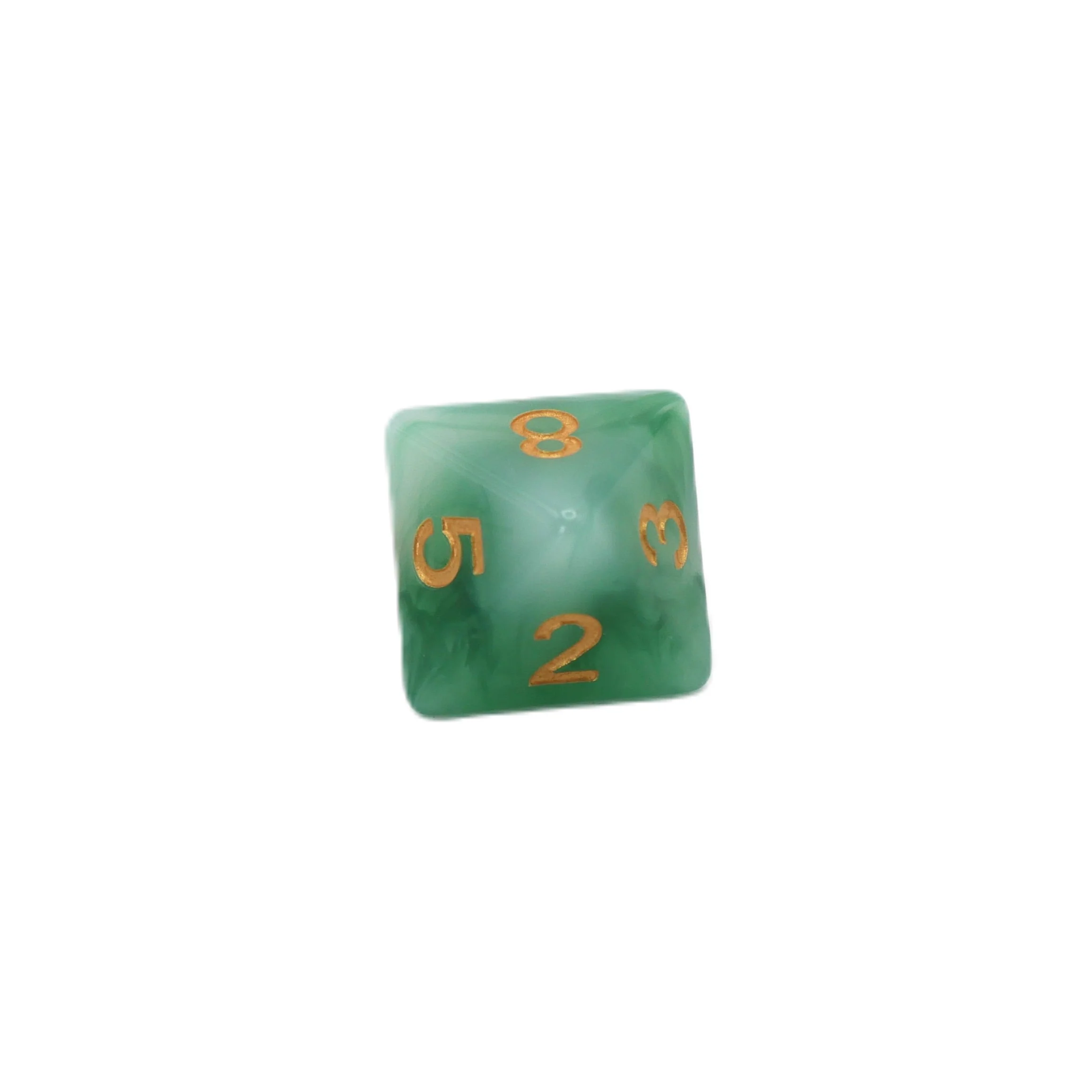 Greener Pastures - 7 Piece DnD Dice Set | Acrylic RPG Gaming Dice - Image 5