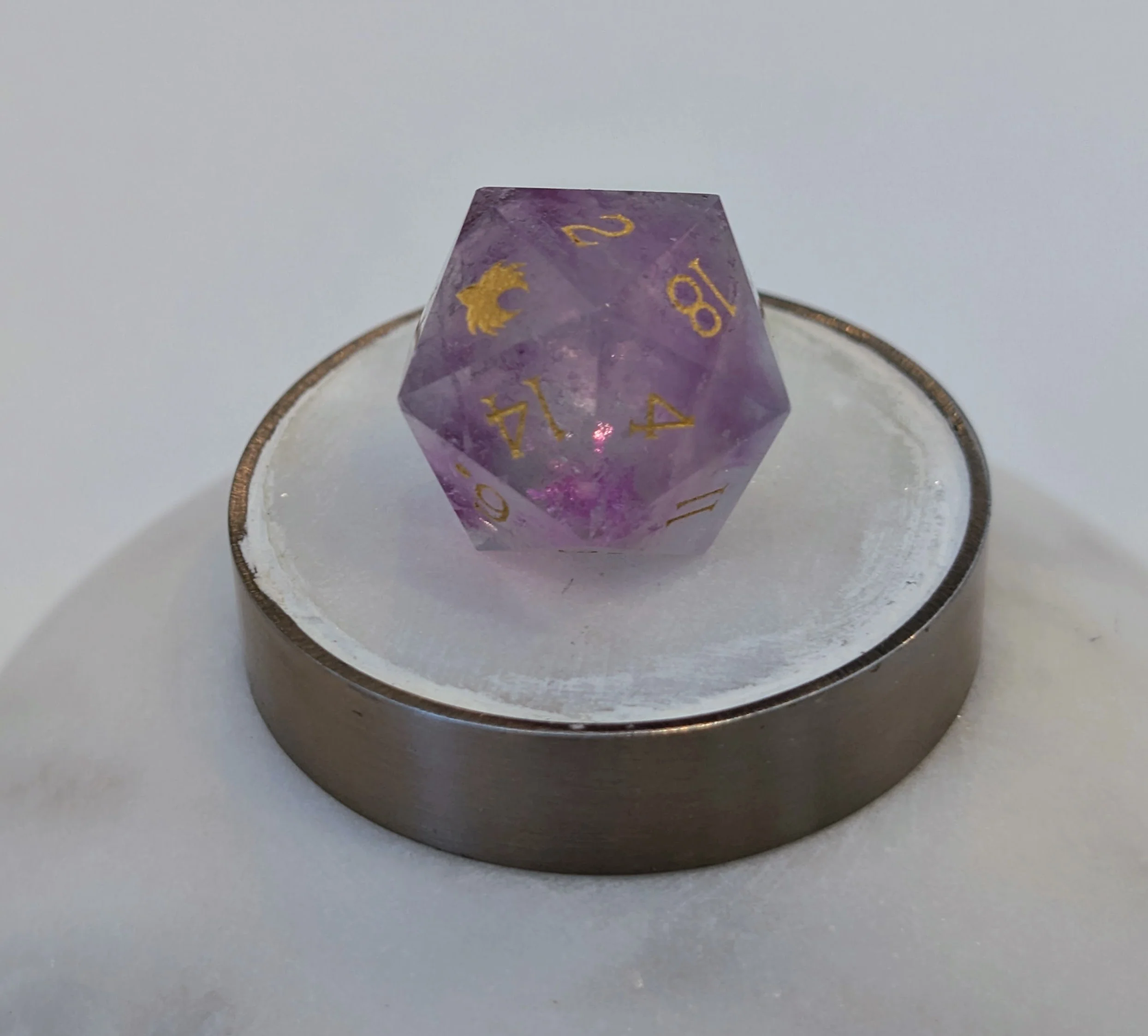 Heartstone - 7 Piece DnD Dice Set | Gemstone RPG Gaming Dice - Image 4