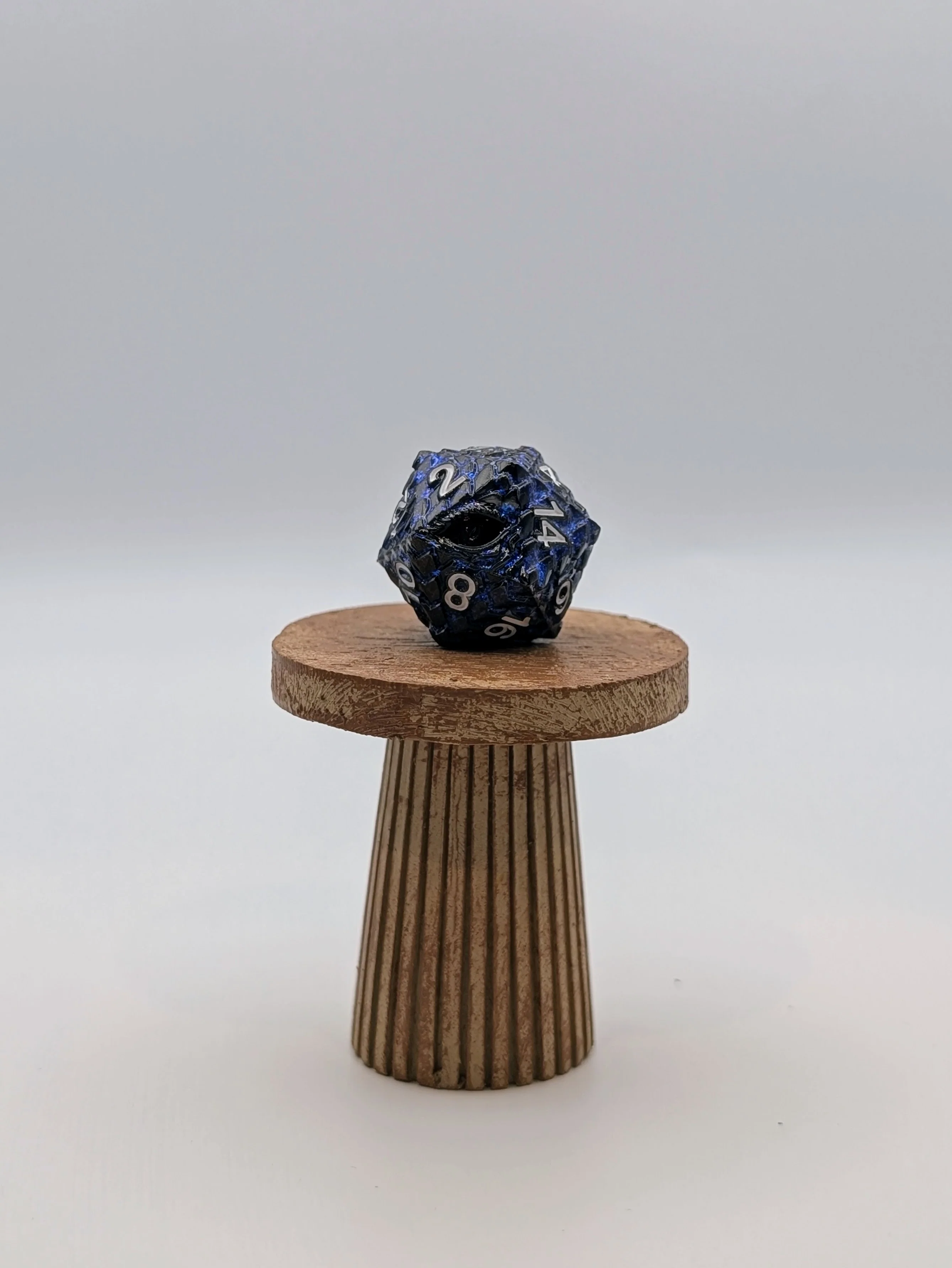 Iymrith's Gaze - 7 Piece DnD Dice Set | Metal RPG Gaming Dice - Image 4