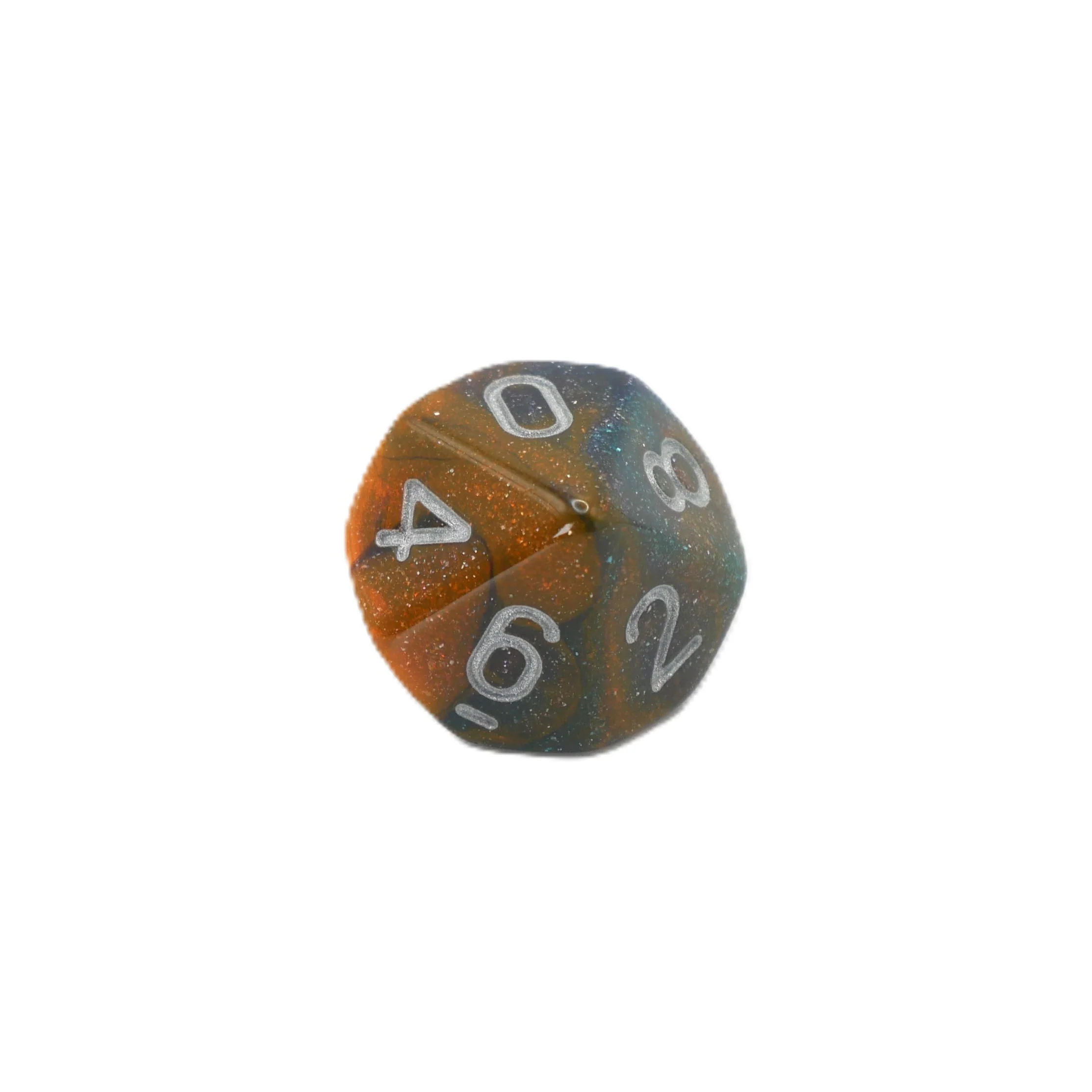 Mysterious Ink - 7 Piece DnD Dice Set | Acrylic RPG Gaming Dice - Image 5