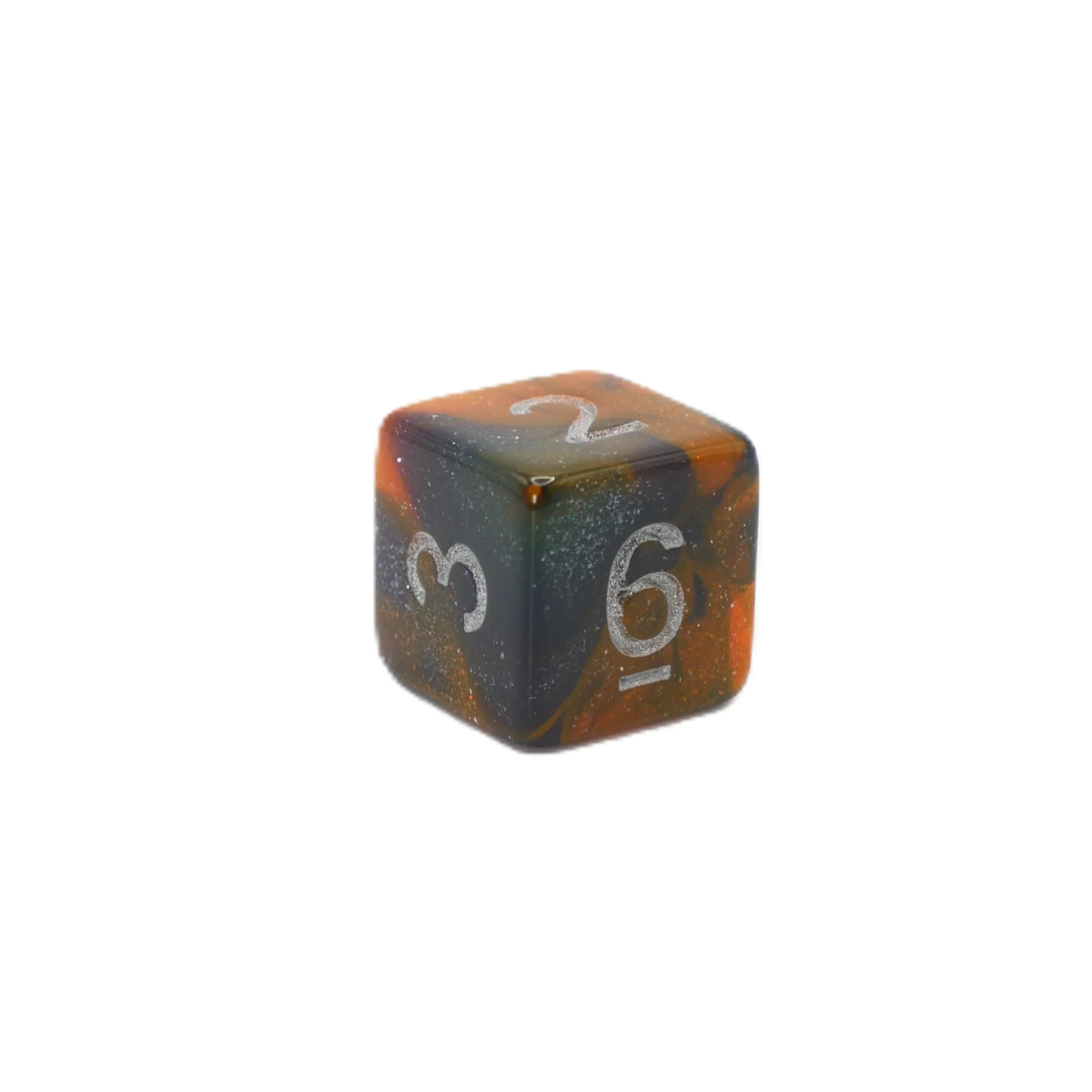 Mysterious Ink - 7 Piece DnD Dice Set | Acrylic RPG Gaming Dice - Image 9