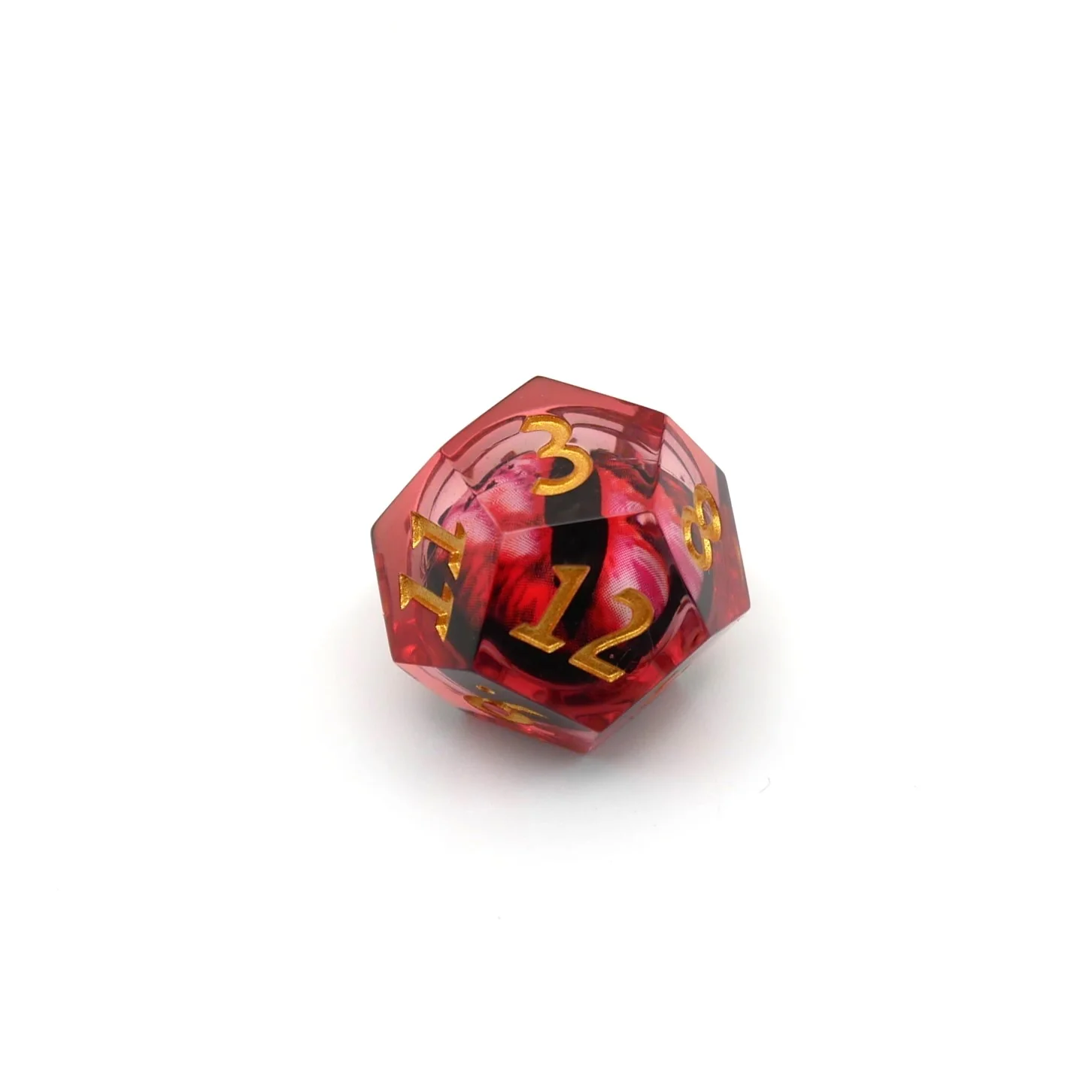 Nosferatu's Eye - 7 Piece Moving Eye DnD Dice Set | Acrylic RPG Gaming Dice - Image 8