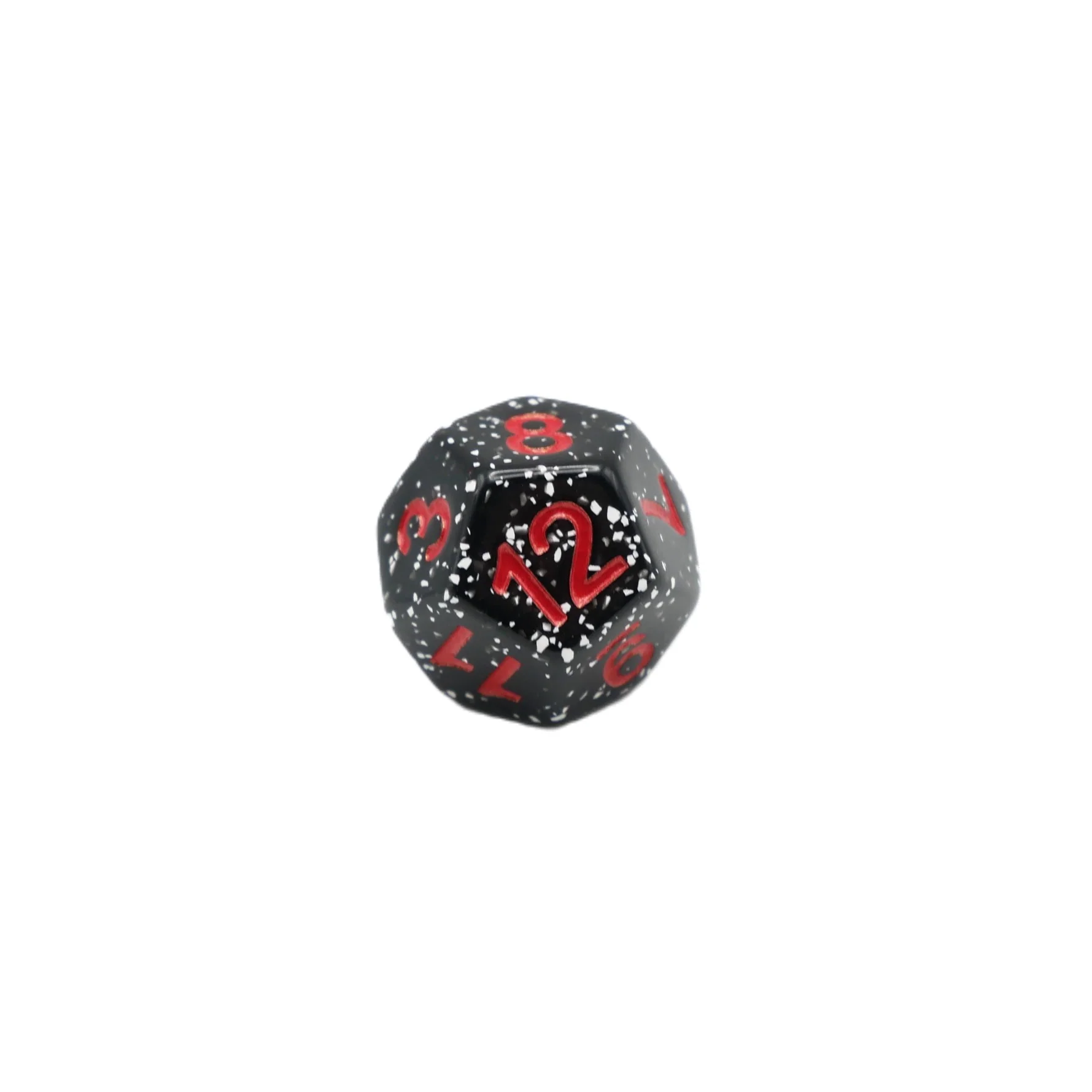 Obsidian Malphite - 7 Piece DnD Dice Set | Acrylic RPG Gaming Dice - Image 6
