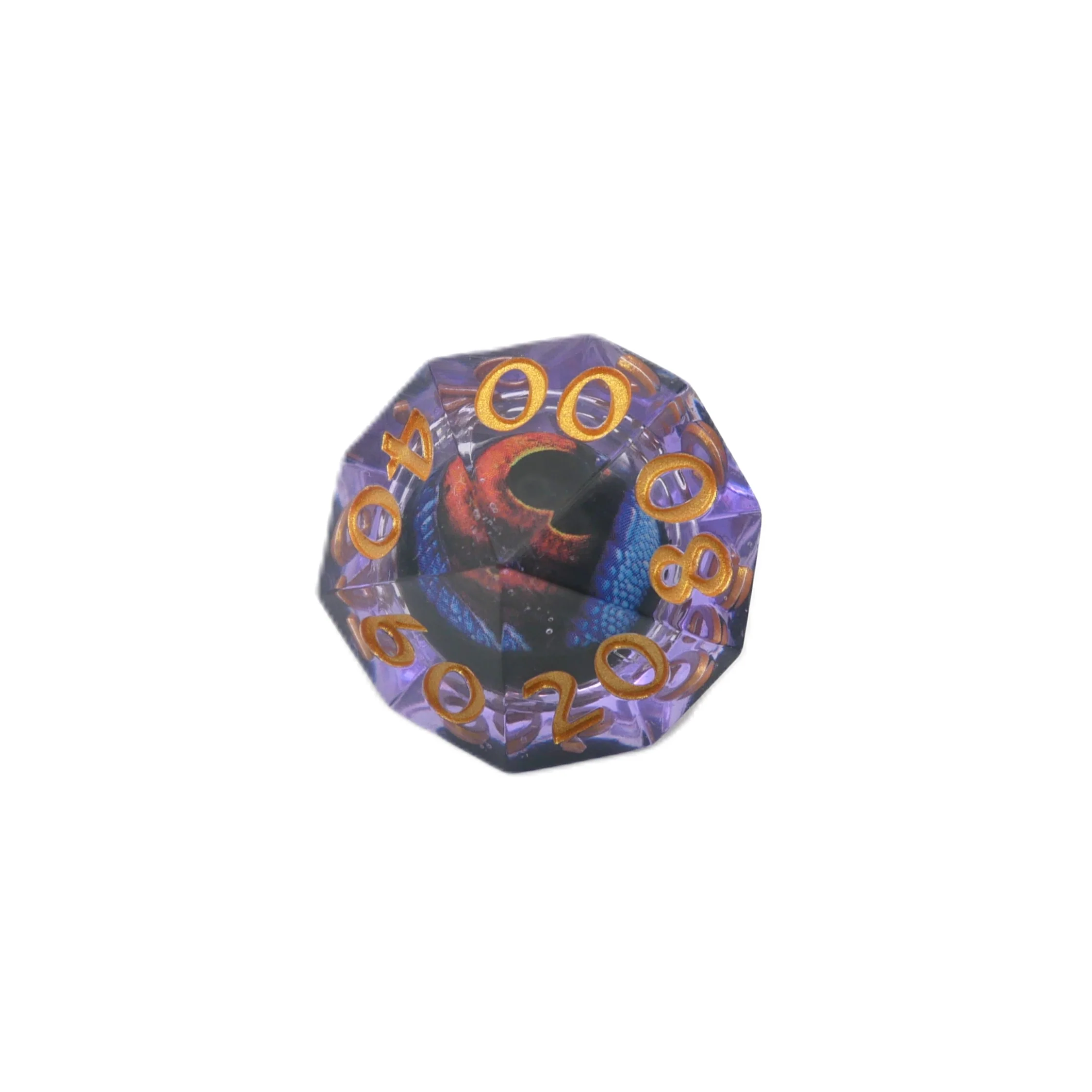 Owlbear's Eye - 7 Piece Moving Eye DnD Dice Set | Acrylic RPG Gaming Dice - Image 4