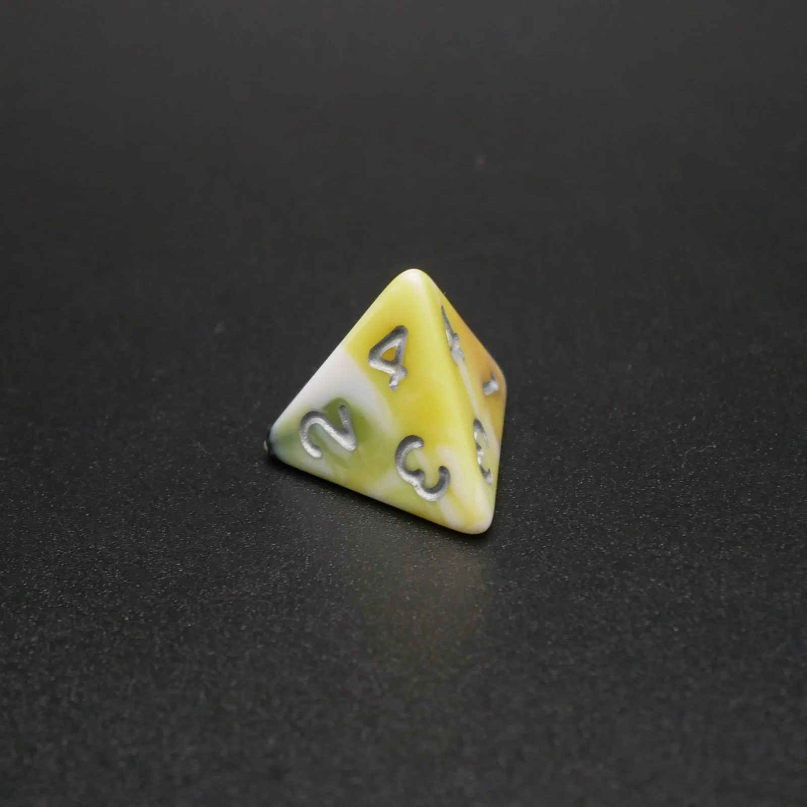 Panic Abstraction - 7 Piece DnD Dice Set | Acrylic RPG Gaming Dice - Image 7