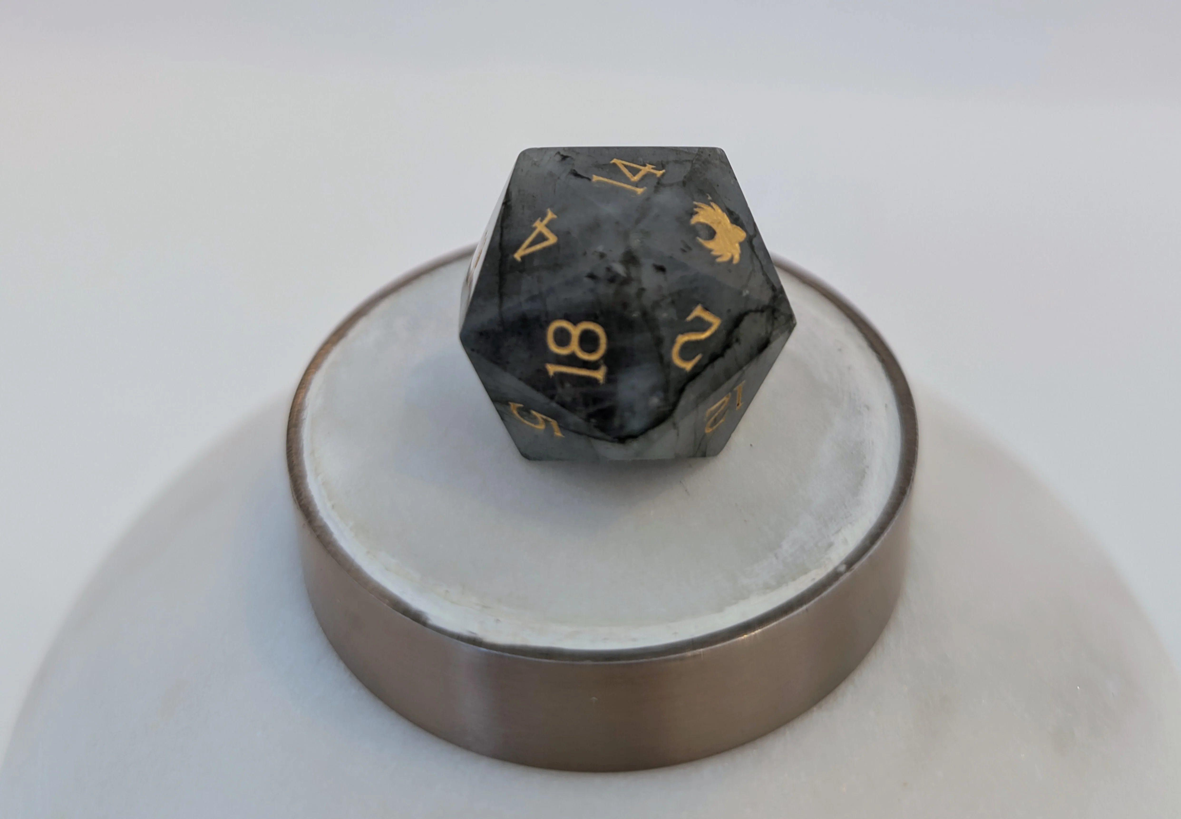 Philosopher's Stone - 7 Piece DnD Dice Set | Gemstone RPG Gaming Dice - Image 3