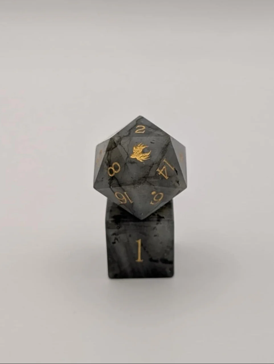 Philosopher's Stone - 7 Piece DnD Dice Set | Gemstone RPG Gaming Dice - Image 4