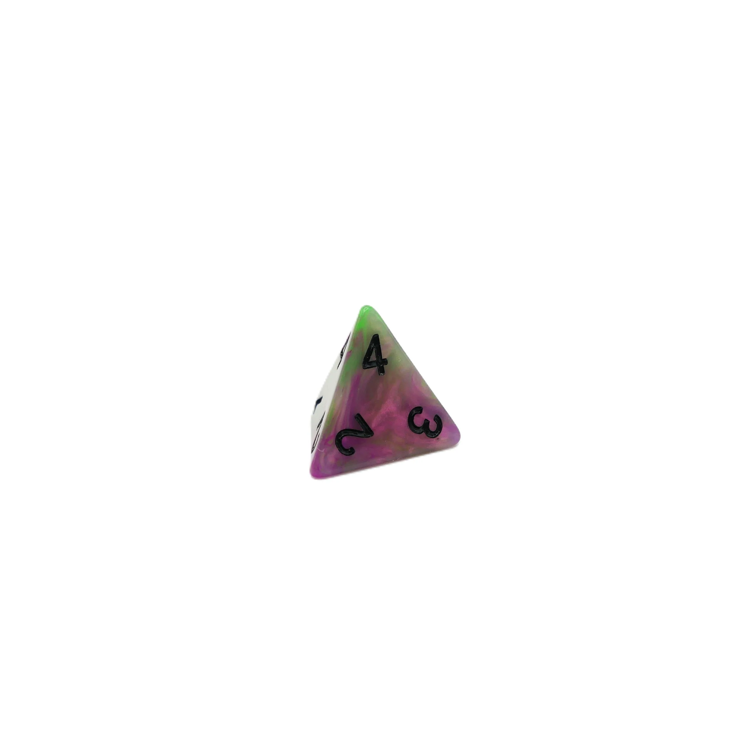 Poison Petals - 7 Piece DnD Dice Set | Acrylic RPG Gaming Dice - Image 10
