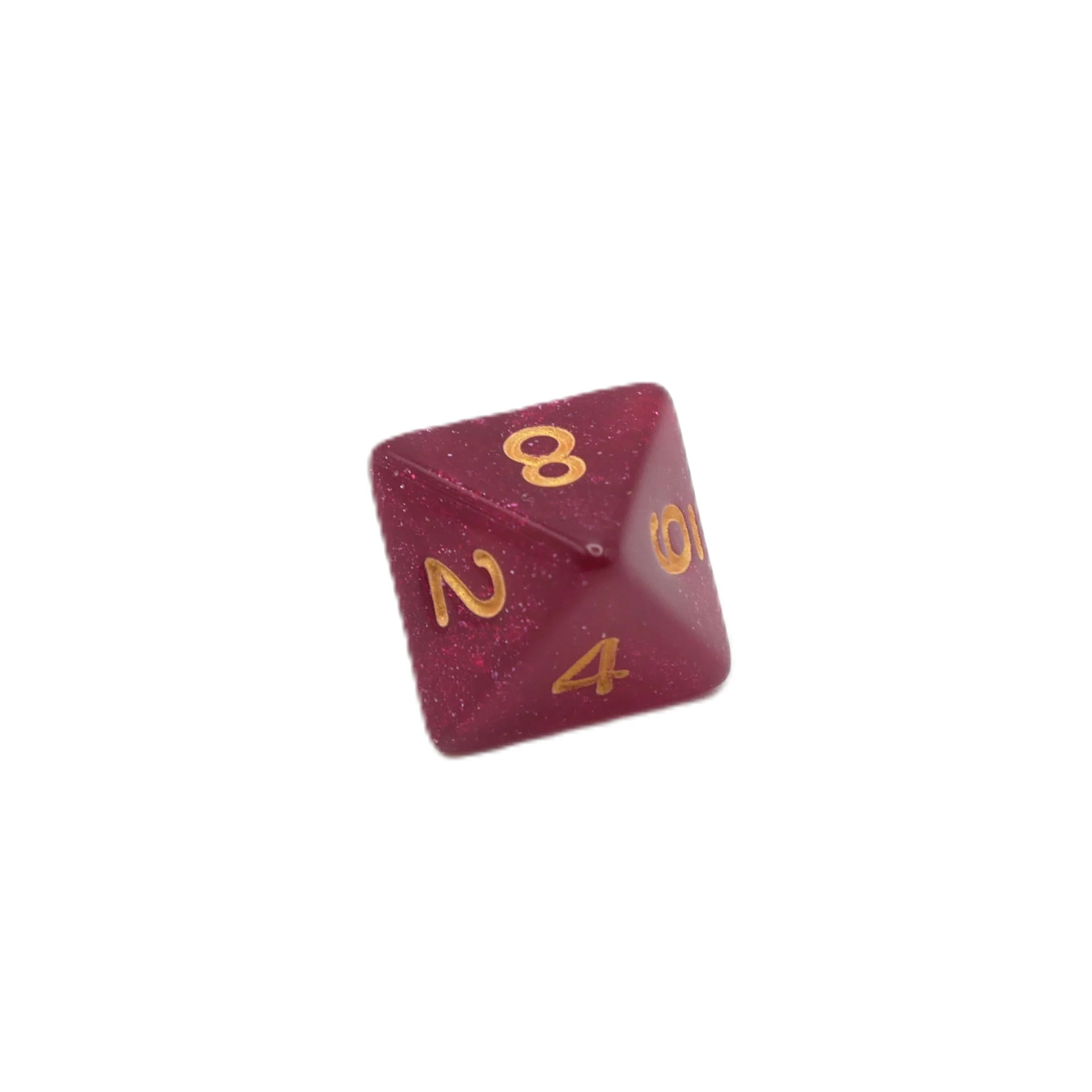 Porygon's Plating - 7 Piece DnD Dice Set | Acrylic RPG Gaming Dice - Image 10