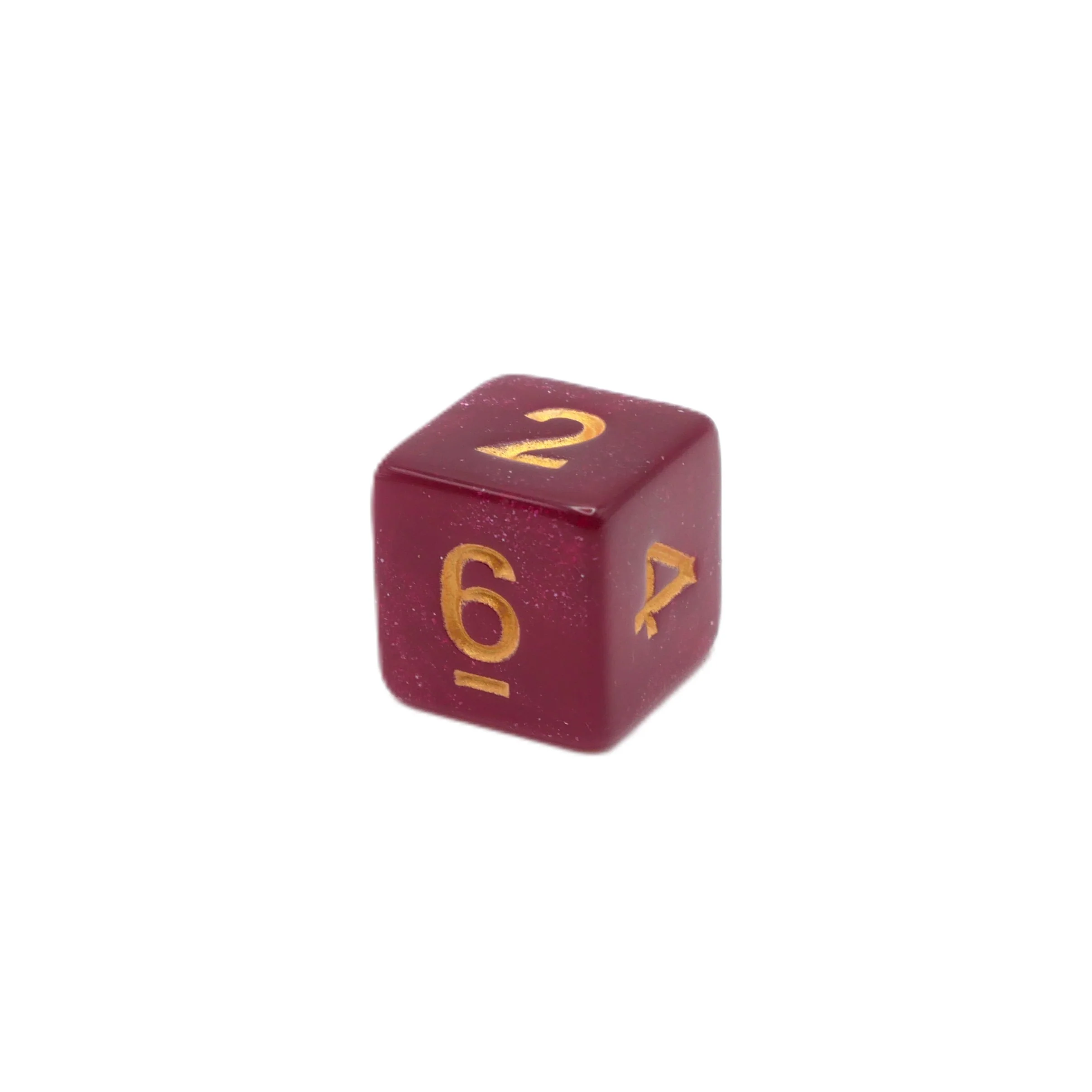 Porygon's Plating - 7 Piece DnD Dice Set | Acrylic RPG Gaming Dice - Image 6
