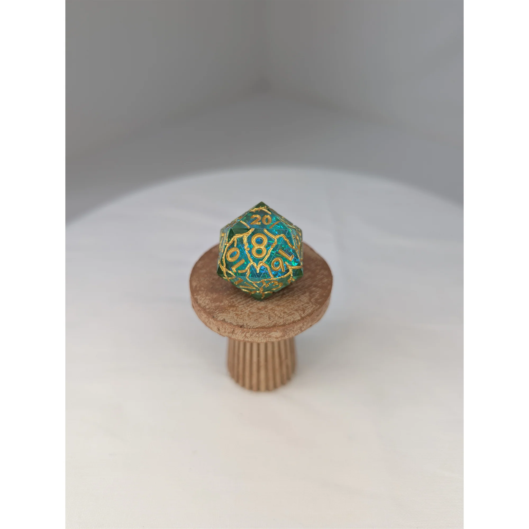 Shattered Seas- 7 Piece DnD Dice Set | Acrylic RPG Gaming Dice - Image 6